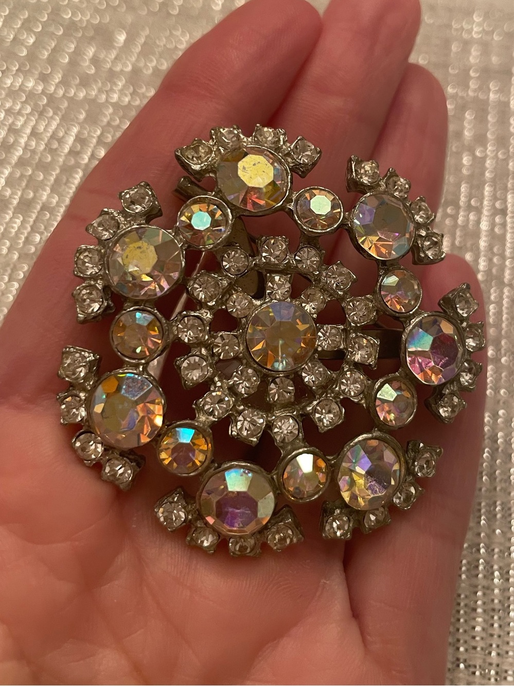 Vintage brooch from the 1960s